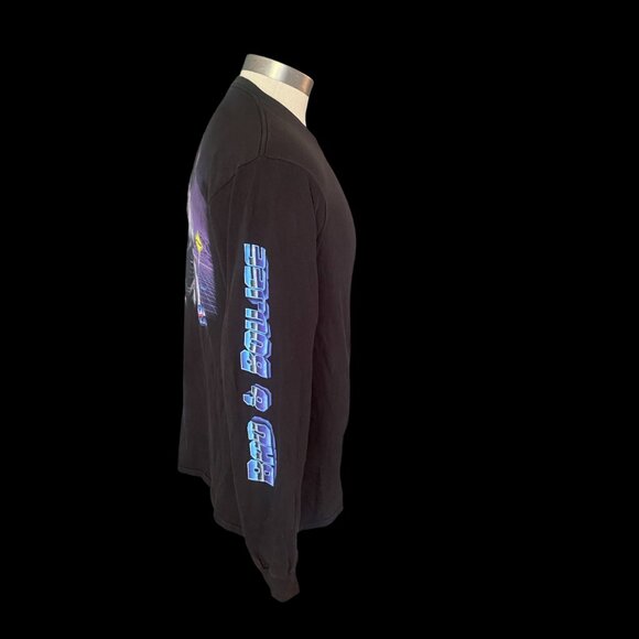 YRN Migos Bad And Boujee Shirt Adult Medium Black Long Sleeve Rap Tee Rapper - Picture 3 of 5